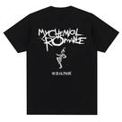 Camiseta De Algodão Masculina E Feminina My Chemical Romance Mcr Band, Casual, Manga Curta,