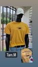 Camiseta de algodão masculina