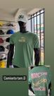 Camiseta de algodão masculina