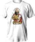 Camiseta De Algodão Masculino E Feminino Religiosa São João Paulo Apostolo