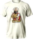 Camiseta De Algodão Masculino E Feminino Religiosa São João Paulo Apostolo