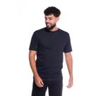 Camiseta de Algodão Premium Preta