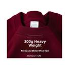 Camiseta De Algodão Puro Pesado 500G Com Ombros Caídos E Manga Curta Para Homens E Mulheres, Casual
