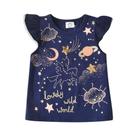 Camiseta De Algodão Sem Mangas Para Bebês Meninas, Com Estampa De Letras E Babados Estrelados, Para Camiseta De Algodão Sem Mangas Para Bebês Meninas, Com Estampa De Letras E Babados Estrelados, Para