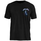 Camiseta de Banda Metallica em Algodão Manga Curta Gola Redonda Oficial