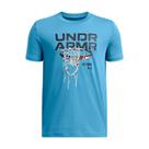 Camiseta de Basquete Under Armour Hoops Net Infantil Camiseta de Basquete Under Armour Hoops Net Infantil