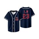 Camiseta De Beisebol Unissex Oversized KPOP FELIX BANGCHAN CHANGBIN HYUNJIN SEUNGMIN LEE KNOW De Camiseta De Beisebol Unissex Oversized KPOP FELIX BANGCHAN CHANGBIN HYUNJIN SEUNGMIN LEE KNOW De