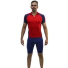 Camiseta de Ciclismo com Friso Zíper Curto