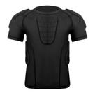 Camiseta de compressão acolchoada infantil MK MOSSE KARNE com protetor de peito Camiseta de compressão acolchoada infantil MK MOSSE KARNE com protetor de peito