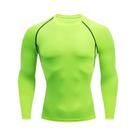 Camiseta De Compressão De Manga Longa Para Homens, Rápido Secagem, Para Corrida E Treinamento Na