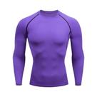 Camiseta De Compressão De Manga Longa Para Homens, Rápido Secagem, Para Corrida E Treinamento Na