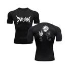 Camiseta De Compressão Masculina De Secagem Rápida Jujutsu Kaisen Para Fitness, Academia E Corrida, Camiseta De Compressão Masculina De Secagem Rápida Jujutsu Kaisen Para Fitness, Academia E Corrida,