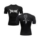 Camiseta De Compressão Masculina De Secagem Rápida Jujutsu Kaisen Para Fitness, Academia E Corrida, Camiseta De Compressão Masculina De Secagem Rápida Jujutsu Kaisen Para Fitness, Academia E Corrida,
