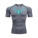 Camiseta de Compressão Masculina - Secagem Rápida para Academia, Corrida e Treino
