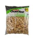 Camiseta de golfe Pride Golf Tee de golfe natural de 500 unidades de 2,75 polegadas