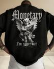 Camiseta De Homem Estampada Basica Tecido Grosso Super Leve