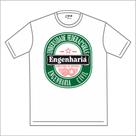 Camiseta de malha algodão fio 30 penteado cor branco Tamanho XGG
