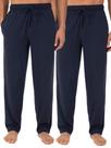 Camiseta de malha Sleep Pant Fruit of the Loom para homens, pacote com 2 unidades