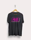 Camiseta de manga curta com estampa neon NEONEOM