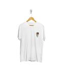 Camiseta de manga curta com estampa Old School de tattoo no peito DEAD INSIDE