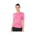 Camiseta de manga curta respirável para ioga fitness Camiseta de manga curta respirável para ioga fitness