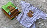 Camiseta de manquinha infantil Camiseta de manquinha infantil