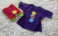 Camiseta de manquinha várias cores