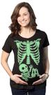 Camiseta de maternidade Crazy Dog Skeleton Baby Halloween 3XL