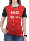 Camiseta de Natal Feliz Feminina Merry christmas Blusa
