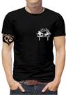Camiseta de Natal Masculina Papai Noel Infantil Blusa est1