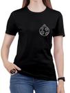 Camiseta de Natal PLUS SIZE Papai Noel Feminina Blusa