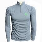 Camiseta de Pesca EP Fishing Cinza com Verde Limão (+50UV, Tamanho Especial)