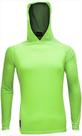 Camiseta de Pesca King Proteção Solar Uv Com Capuz - Verde
