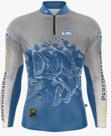 Camiseta De Pesca King Proteção Solar Uv KFF302 New - Tucunaré 40UP Camiseta De Pesca King Proteção Solar Uv KFF302 New - Tucunaré 40UP