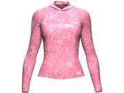 Camiseta de Pesca Mar Negro X Protection Sublimada Com Capuz Feminina Proteção Solar 50+ UV - Pink Camiseta de Pesca Mar Negro X Protection Sublimada Com Capuz Feminina Proteção Solar 50+ UV - Pink