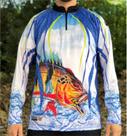 Camiseta de Pesca Tucunaré Blue FPS 50 + UV - Ref. 78 - Masculina