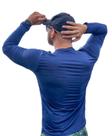 Camiseta de proteção solar uv camisa uv manga longa azul