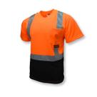 Camiseta de Segurança Radians Classe 2 Manga Curta com Barra Preta Camiseta de Segurança Radians Classe 2 Manga Curta com Barra Preta