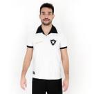Camiseta de Time RetrôMania Botafogo Nilton Santos Branco - Masculino