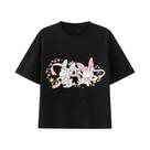 Camiseta De Verão Unissex plus Size Com Estampa Eevee Pokémon, Tendência De Jogos Portáteis