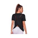 Camiseta De Yoga Feminina Para O Verão, Solta, Respirável, De Secagem Rápida, Com Costas Em Malha,