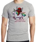 Camiseta Dead Pool e Unicórnio Blusa criança infantil juvenil adulto camisa todos tamanhos Camiseta Dead Pool e Unicórnio Blusa criança infantil juvenil adulto camisa todos tamanhos