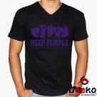 Camiseta Deep Purple 100% Algodão Banda de Rock Geeko