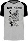 Camiseta Deep Purple Smoke Blusa Plus Size extra grande adulto ou infantil