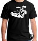 Camiseta DeLorean Blusa criança infantil juvenil adulto camisa todos tamanhos