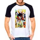 Camiseta desenho dragon ball z camisa masculina lançamento 01