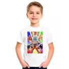 Camiseta Desenho DRAGON BALL Z Moda Infantil Roupa Criança 02 Camiseta Desenho DRAGON BALL Z Moda Infantil Roupa Criança 02