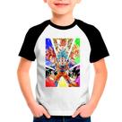 Camiseta Desenho DRAGON BALL Z Moda Infantil Roupa Criança 02 Camiseta Desenho DRAGON BALL Z Moda Infantil Roupa Criança 02
