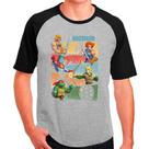 Camiseta desenho he-man anos 90 cinza masculina11