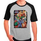 Camiseta desenho he-man anos 90 cinza masculina13